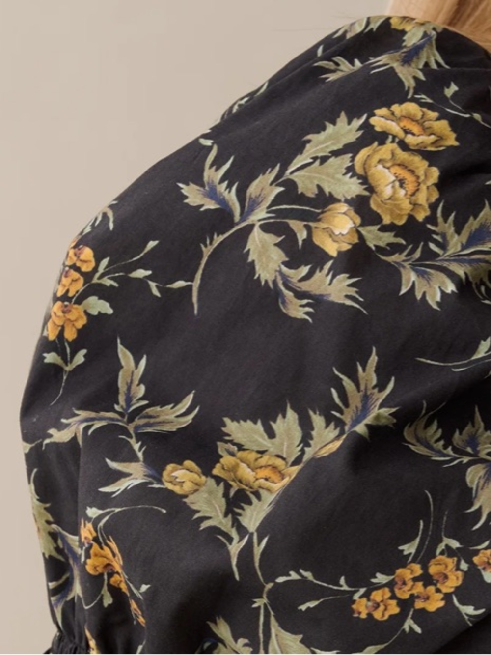 Kourt Nya Cotton Dress in Vintage Marigold